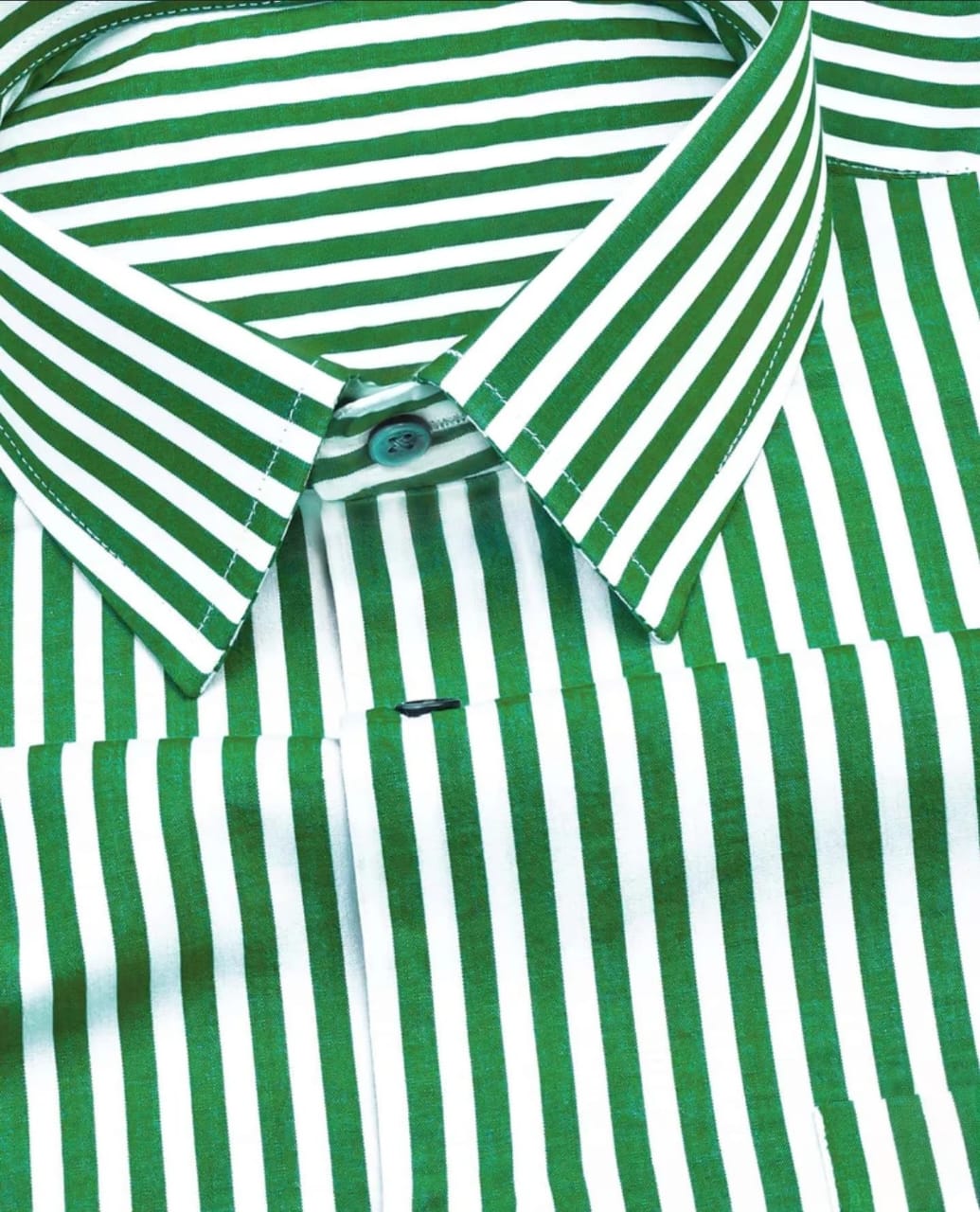 Men's Green Lining Full Sleeve Shirt - Goamen